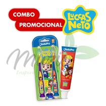 Kit Escova + Gel/Pasta de Dente Luccas Neto JadePro Original