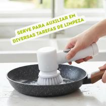 Kit Escova Giratória Multiuso Recarregável Com USB Prático Eficiente Cozinha Casa Piso Azulejo Sapatos Móveis Utensílios Domésticos Kit Escova Giratória Multiuso Recarregável Com USB Prático Eficiente Cozinha Casa Piso Azulejo Sapatos Móveis Utensílios Domésticos