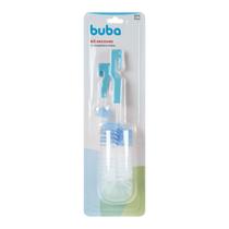 Kit Escova Mamadeira e Bico com Esponja - Buba Kit Escova Mamadeira e Bico com Esponja - Buba