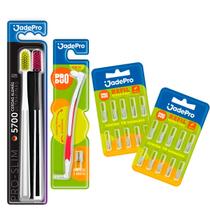 Kit escova pro slim 5700 mais Escova Interdental Inclui 2 Refil + 2 Cartela de Refil c/10 unidades Kit escova pro slim 5700 mais Escova Interdental Inclui 2 Refil + 2 Cartela de Refil c/10 unidades