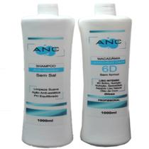 kit Escova Progressiva 6d Macadâmia Sem formol -1L kit Escova Progressiva 6d Macadâmia Sem formol -1L