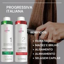 Kit Escova Progressiva Alisamento Italiano Mascara Detok 2lt Kit Escova Progressiva Alisamento Italiano Mascara Detok 2lt