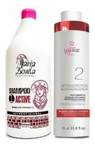 Kit Escova Progressiva Alisamento Profissional Selafix Liss