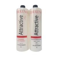 Kit Escova Progressiva Attractive Liss Argan Therena 2L