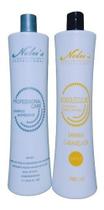 Kit Escova Progressiva Banana Caramelada Nelus 1l