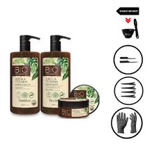 Kit Escova Progressiva Bio Amazônica Natumaxx