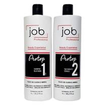 Kit Escova Progressiva Job Hair Profissional 2x1000ml.