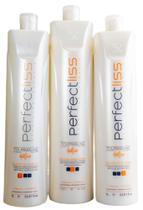 Kit Escova Progressiva Perfect Liss Turmalina - Visat Hair Kit Escova Progressiva Perfect Liss Turmalina - Visat Hair