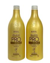 Kit Escova Progressiva Pro Argan Royal - 2x1000ml
