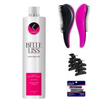 Kit Escova Progressiva Profissional Belle Liss Imabelle 1L Kit Escova Progressiva Profissional Belle Liss Imabelle 1L
