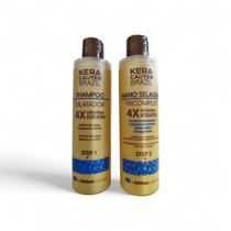 kit Escova Progressiva Profissional Nanoselagem Queen 300ML