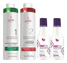 Kit Escova Progressiva Profissional Redutor De Volume