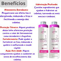 Kit Escova Progressiva Selagem Alisamento Premium Selafix