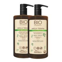 Kit Escova Progressiva Selagem Gloss Ativador Argila + Shampoo Bio Amazônica Natumaxx 1l Kit Escova Progressiva Selagem Gloss Ativador Argila + Shampoo Bio Amazônica Natumaxx 1l