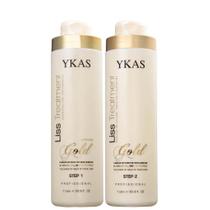 Kit Escova Progressiva Ykas Gold 1L