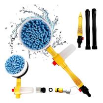 Kit Escova Rotativa para Limpeza Automotiva Profissional