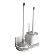 Kit Escova Sanitaria Quadrada Desentupidor Limpar Vaso 3 Pçs - Y888 Kit Escova Sanitaria Quadrada Desentupidor Limpar Vaso 3 Pçs - Y888