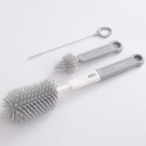 Kit Escovas de Silicone para Limpeza de Mamadeiras e Canudos Petit Piá Kit Escovas de Silicone para Limpeza de Mamadeiras e Canudos Petit Piá