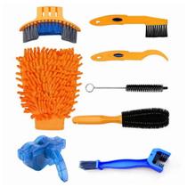 Kit Escovas H1833 Para Lavar Limpar Manutenção Bicicleta Kit Escovas H1833 Para Lavar Limpar Manutenção Bicicleta