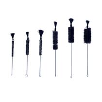 Kit Escovas Lavar Vidraria Cepilho Diâmetro 30mm 40mm 50mm 60mm 80mm