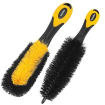 Kit Escovas Para Lavar Furo Rodas Vonder Tipo Pepino E Média