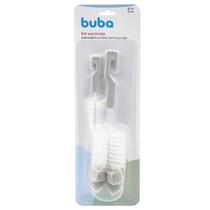 Kit Escovas para Mamadeira e Bico com Esponja Buba Kit Escovas para Mamadeira e Bico com Esponja Buba
