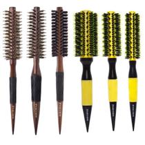 Kit escovas termicas madeira E cerâmica pmg marco boni