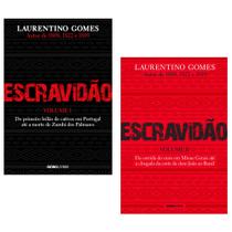 Kit Escravidão 1 e 2 - Laurentino Gomes