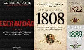Kit Escravidão 1808 1822 1889 História Do Brasil 4 Livros