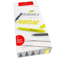 Kit Escrever e Marcar c/ 7 Peças - Faber-Castell