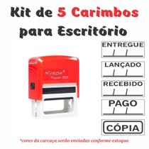 Kit Escritório - 5 Carimbos Nykon 302-G3