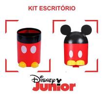 KIT ESCRITÓRIO C/ LIXEIRA E PORTA LAPIS Disney Mickey Mouse - MINISO