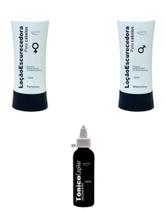 Kit escurecedor - Loção Feminina - Loção Masculina - Tonico Escurecedor