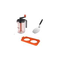 Kit Esencial para Desayuno Blackstone: Espátula Redonda, Molde para Huevo 3 piezas Kit Esencial para Desayuno Blackstone: Espátula Redonda, Molde para Huevo 3 piezas