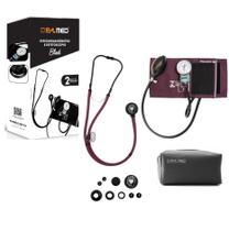 Kit Esfigmomanômetro Estetoscopio Bordo Black Bic P.a Med Kit Esfigmomanômetro Estetoscopio Bordo Black Bic P.a Med