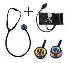 Kit Esfigmomanômetro Pamed + Estetoscópio Eternity Duplo Bic