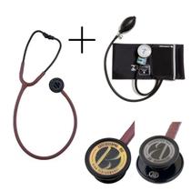 Kit Esfigmomanômetro Pamed + Estetoscópio Eternity Luxo Bic