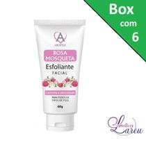 "Kit Esfoliante Calmante Facial 60 gr Rosa Mosqueta (6 unidades) - Arovida