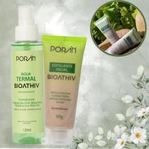 Kit Esfoliante Facial e Água Termal BIOATHIV