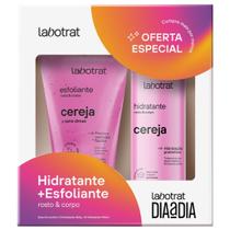 Kit Esfoliante + Hidratante Corporal E Facial Pele Perfumada Banho Premium Pack Dia A Dia Labotrat