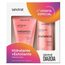 Kit Esfoliante + Hidratante Corporal E Facial Pele Perfumada Banho Premium Pack Dia A Dia Labotrat