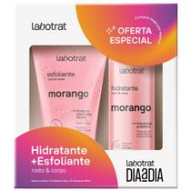 Kit Esfoliante + Hidratante Corporal E Facial Pele Perfumada Banho Premium Pack Dia A Dia Labotrat