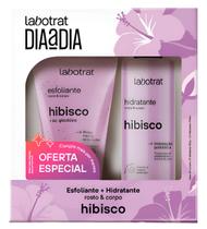 Kit Esfoliante + Hidratante Hibisco Labotrat Cheiro De Fruta