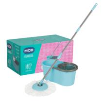 Kit Esfregao Mop Balde+Cabo+Esfregao - Mor