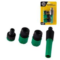 KIT Esguicho e Engates Para Mangueira 4 Peças KIT Esguicho e Engates Para Mangueira 4 Peças