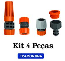 Kit Esguicho Jardim Tramontina 4 Peças Pratico