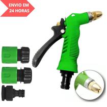 Kit Esguicho Pistola com Engates Rápidos para Mangueira de Jardim - Versatilidade e Facilidade de Conexão