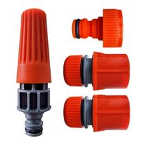 KIT Esguicho Reto + Engate Rápido + Pino Fêmea 3/4pol GARDEN