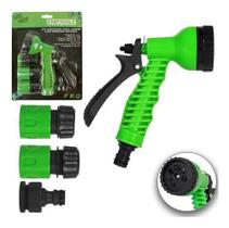 Kit Esguincho 7 jatos para mangueira com engates rápidos bico Jardim Jato