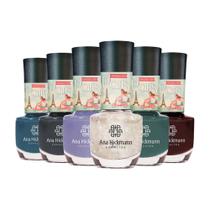 Kit Esmalte Ana Hickmann Passeio em Paris 5 Cores + Glitter